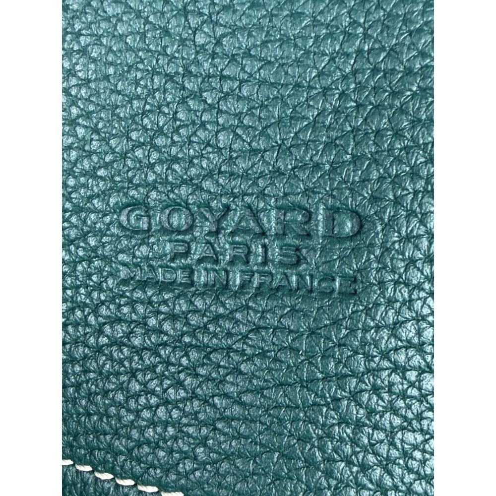 Goyard Sac Hardy PM Tote Bag in Green Goyardine Coated Canvas with Pouch E-8 - Picture 10 of 15